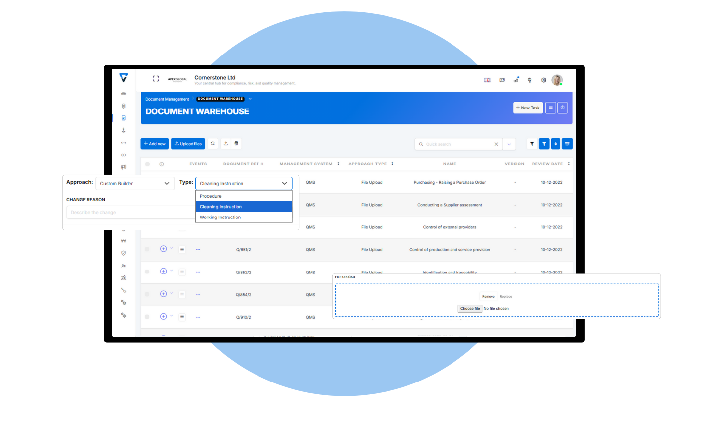 Visual - document management