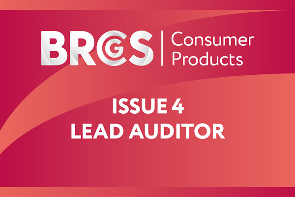 Brcgs consumer products 4 lead auditor Training